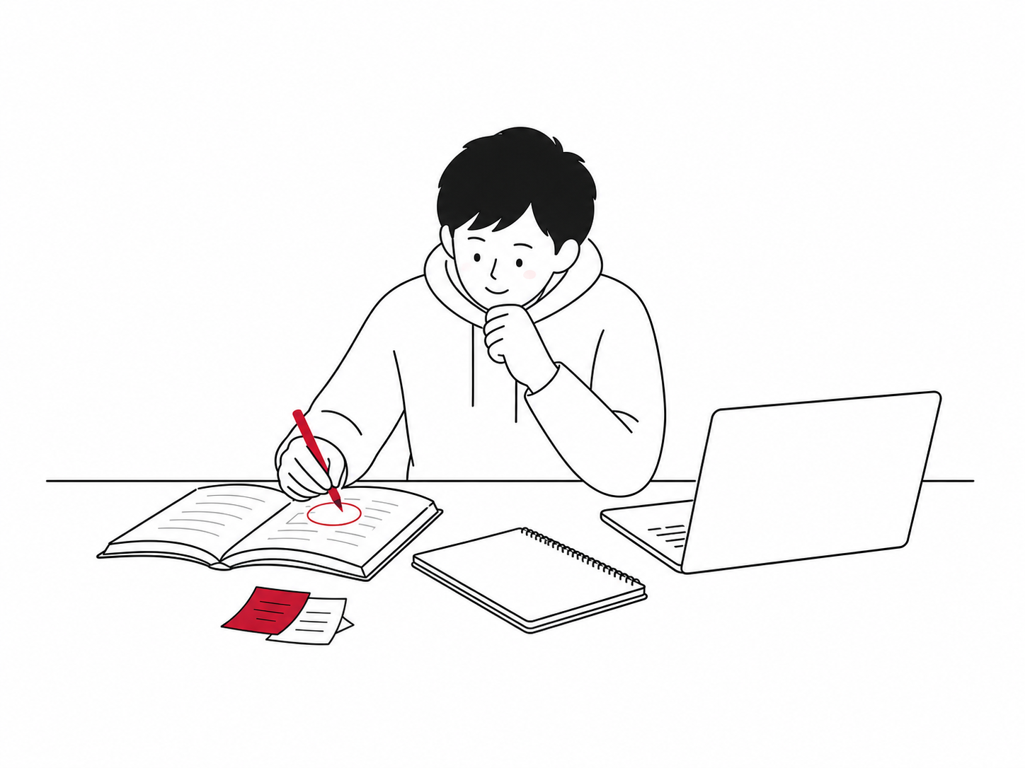 資料を読み、自分の問いを深める高校生
